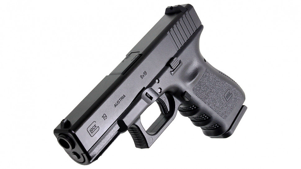 12 ПИСТОЛЕТ ПНЕВМ. TOKYO MARUI Glock 19 GBB, черный 4952839 142887 — изображение 1