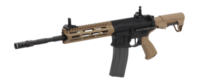 АВТОМАТ ПНЕВМ. G&G CM16 Raider L 2.0E, body - plastic Desert Tan (130-140 m/s) EGC-16P-R2E-DNB-NCM (037)