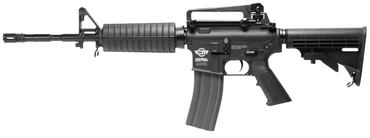 6 АВТОМАТ ПНЕВМ. G&G CM16 Carbine, body - plastic (130-140 m/s) EGC-16P-CAR-BNB-NCM (016) — изображение 1