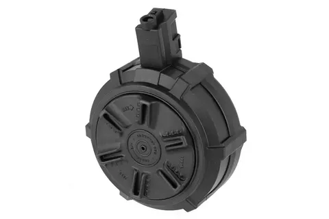 9 МАГАЗИН G&G MP5 Drum Mag (AEG, 1500 шаров, бункерный) G-08-168 — изображение 1